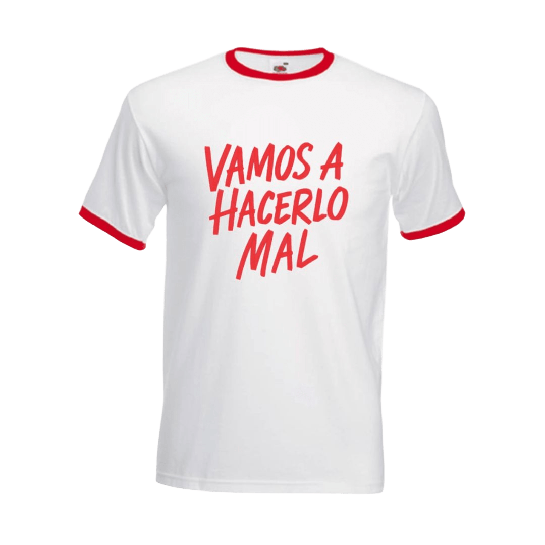 Camiseta Ringer Unisex Hacerlo Mal